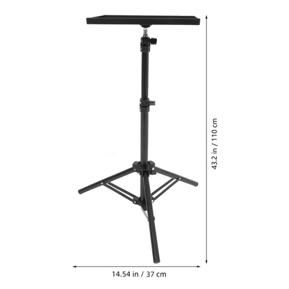 Adjustable Universal Projector Tripod Stand Height Tabletop Floor Projector Stand Bracket Camera Laptop Platform Outdoor Holder
