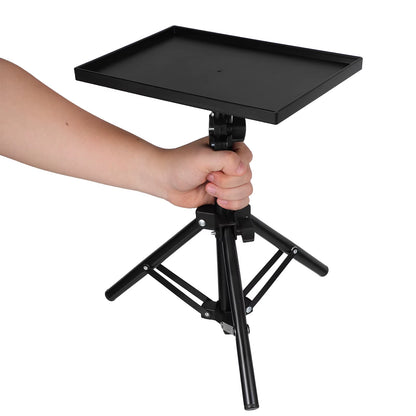 Adjustable Universal Projector Tripod Stand Height Tabletop Floor Projector Stand Bracket Camera Laptop Platform Outdoor Holder