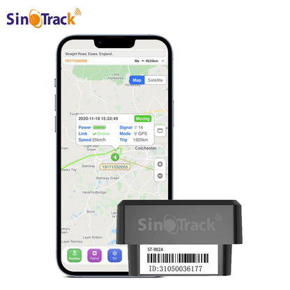 Mini ST-902A OBD GPS Tracker Car GSM OBDII Vehicle Tracking Device OBD2 16 PIN Interface China Gps Locator with Software & APP