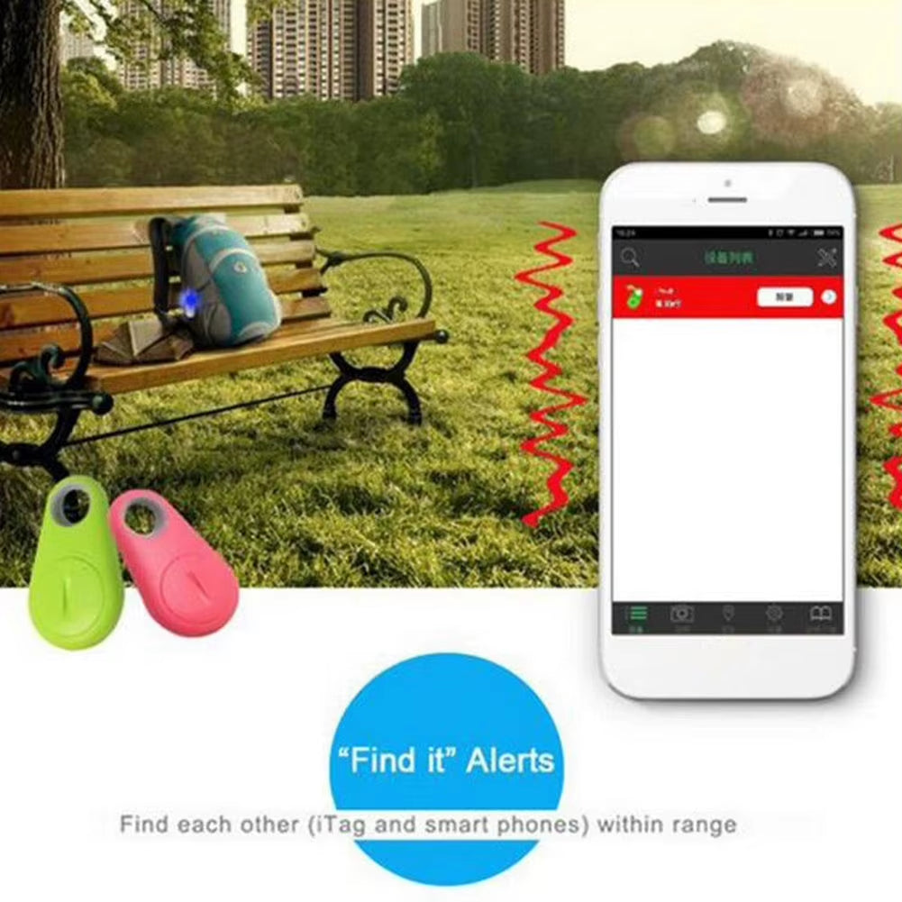 Mini Tracking Finder Device Motorcycle Auto Car Tracker Track Bluetooth Tracker Anti-Lost Trackers for Pet Kids Dog Collar Key