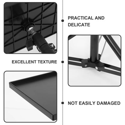 Adjustable Universal Projector Tripod Stand Height Tabletop Floor Projector Stand Bracket Camera Laptop Platform Outdoor Holder
